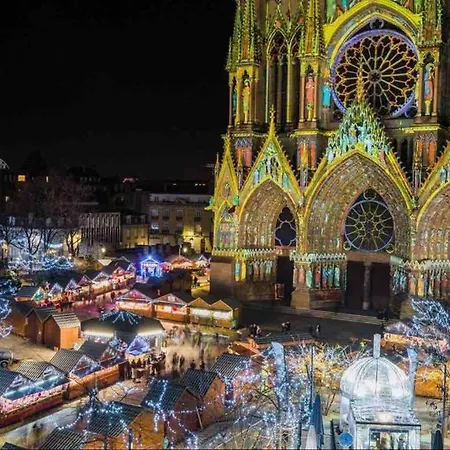Clovis Luxueux Centre Au Pied De La Cathedrale Lägenhet Reims